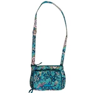 Vera Bradley Little Hipster Crossbody Bag in Peacock Garden